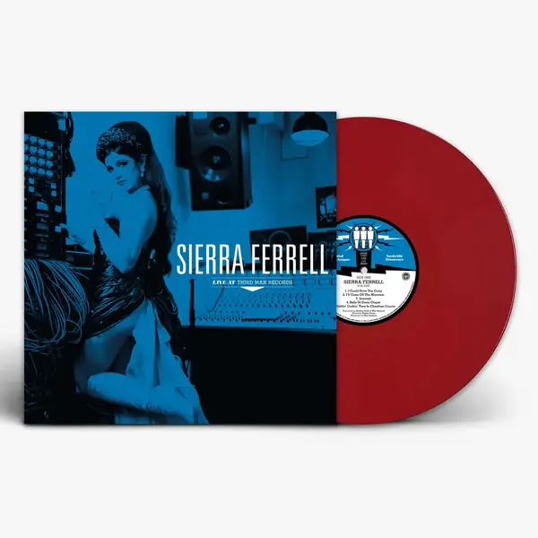 SIERRA FERRELL - SIERRA FERRELL LIVE AT THIRD MAN RECORDS VINYL (LTD. ED. OPAQUE RED)