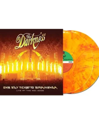 THE DARKNESS - ONE WAY TICKET TO BIRMINGHAM VINYL (SUPER LTD. 'RSD' ED. RED & YELLOW 2LP)
