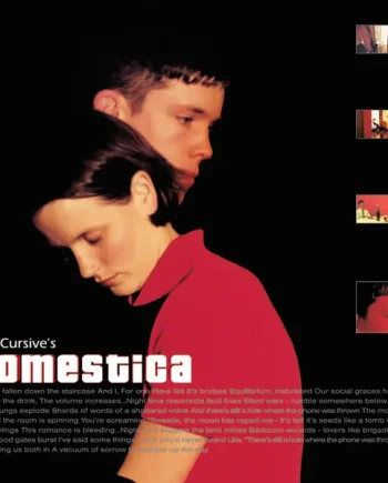 CURSIVE - DOMESTICA VINYL RE-ISSUE (LTD. ED. RED SMOKE)